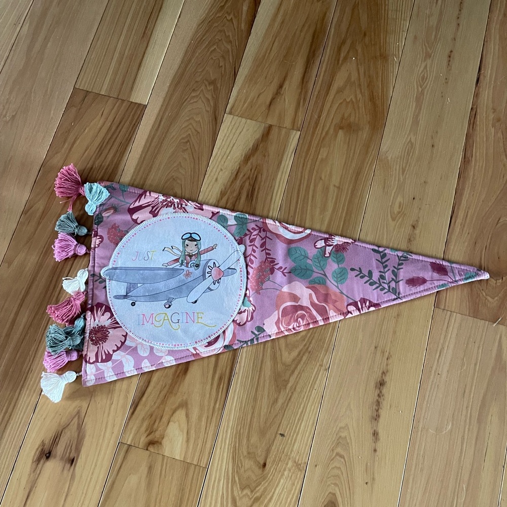 Matilda Jane Pink Floral Pennant
